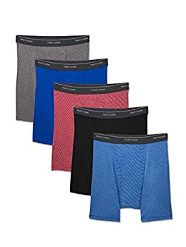 Fruit of the Loom Men’s No Ride Up Boxer Brief